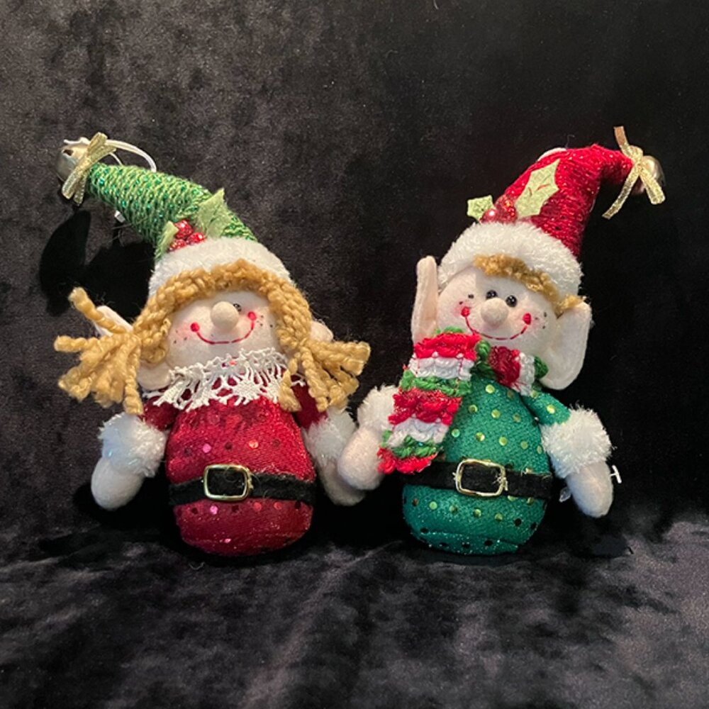 Pier 1 Bean Bag Elf Decor/Ornaments